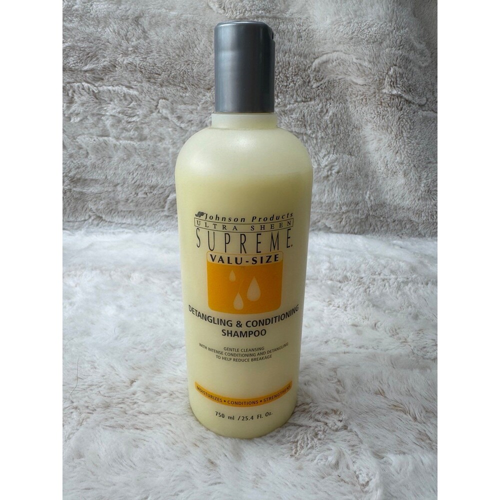 Johnson Products Ultra Sheen Supreme Detangling Conditioning Shampoo 25.4 fl oz